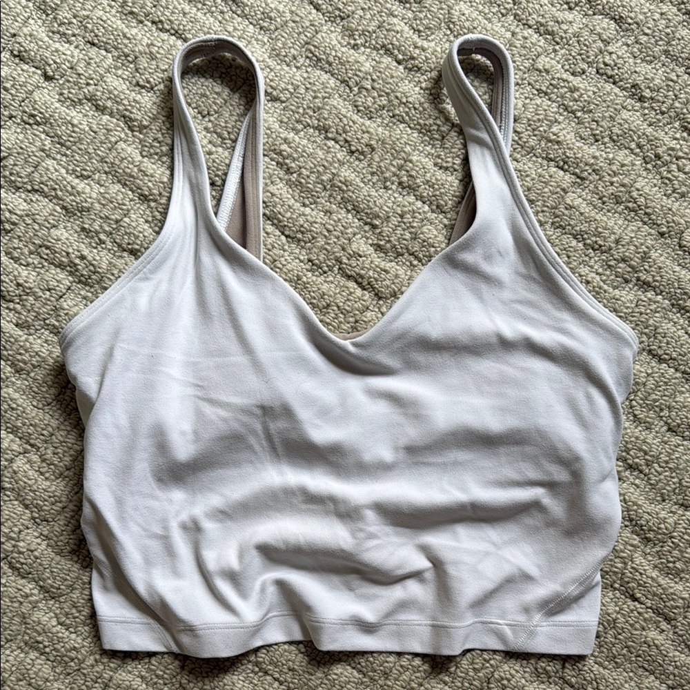 Lululemon Align White Tank Top